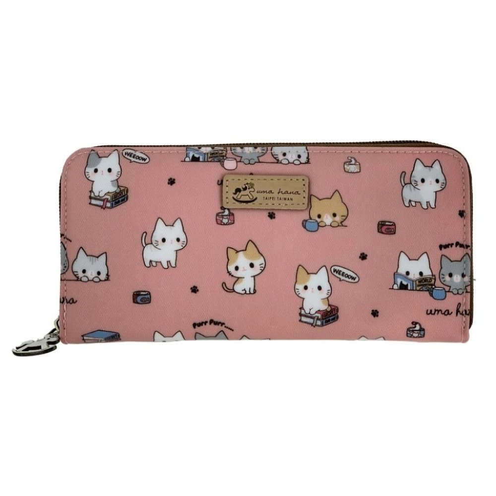 Waterproof Cat Long Wallet Fits Phone & Bills